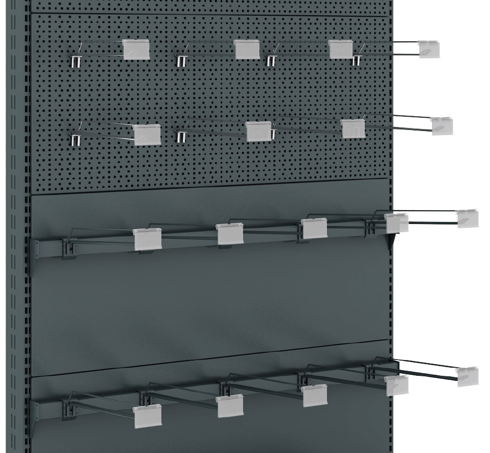 Accessories for display racks