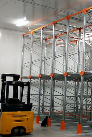 Drive-in racks (deep, drive-in, drive-in)