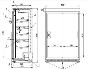 REFRIGERATOR VD125S