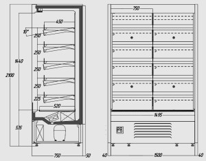 Refrigeration Regal open ADX TM JUKA