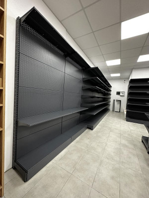 trade rack with perforation